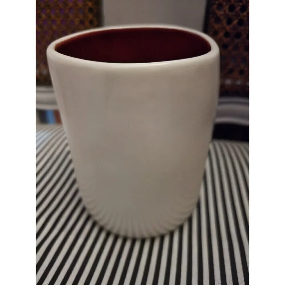 NWT Rae Dunn Snuggle Season Coffee Mug Red Interior Fall Tea